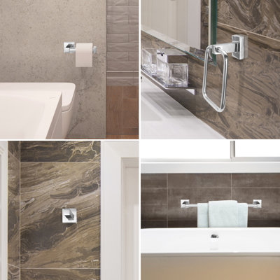 Heuraux 4 - Piece Bathroom Hardware Set