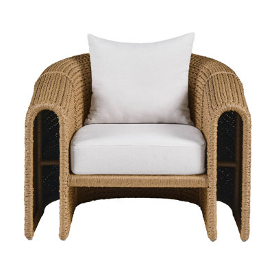 Julien Open Arm Outdoor Lounge Chair