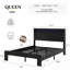 Base de lit plateforme en bois pour grand lit-403118676-403118675