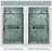 56" - 60" W x 71" H Pivot Swing Semi-Frameless Shower Door with 1/4" (6mm) Clear Tempered Glass-107686557