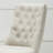 Christies 19'' H Tufted Upholstered Acacia Side Chair