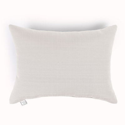 Reversible, Knife Edge Pillow With Stitched Closure