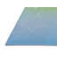 Tapis bleu/vert à motifs-22906719