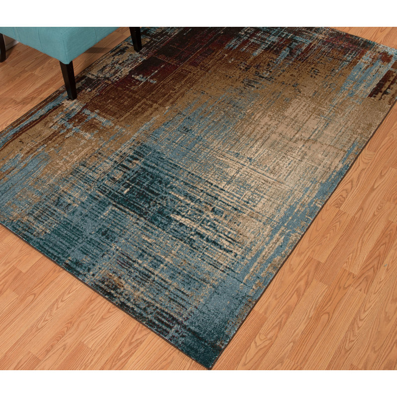 Abstract Indoor Rug, 7'10" x 10'6"