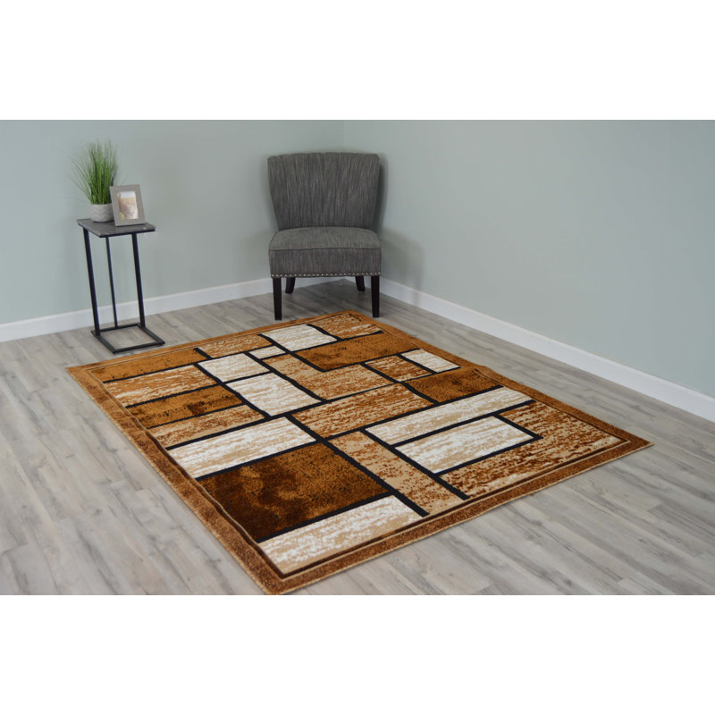 Tapis beige Anarbek