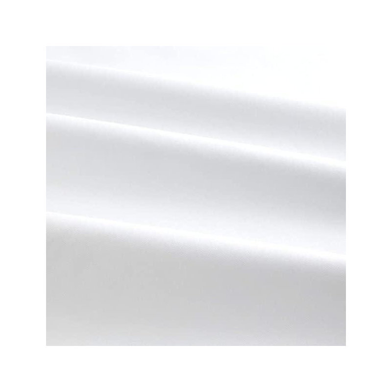 Tissu Econosheen, Blanc
