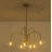 Bradrick 6 - Light Sputnik Modern Linear Modern Glass Bubble Dining Chandelier