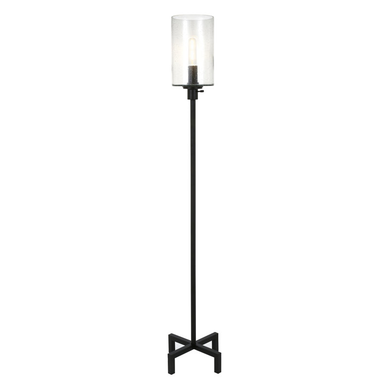 Lampe sur pied de 66 po Panos, Bronze noirci