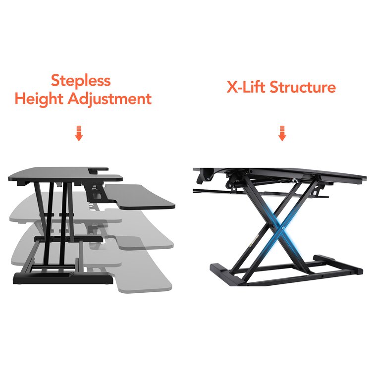 The Twillery Co.® Murray Home Office Standing Desk Converter & Reviews