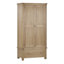 Jeremey 2 Door Solid Wood Wardrobe