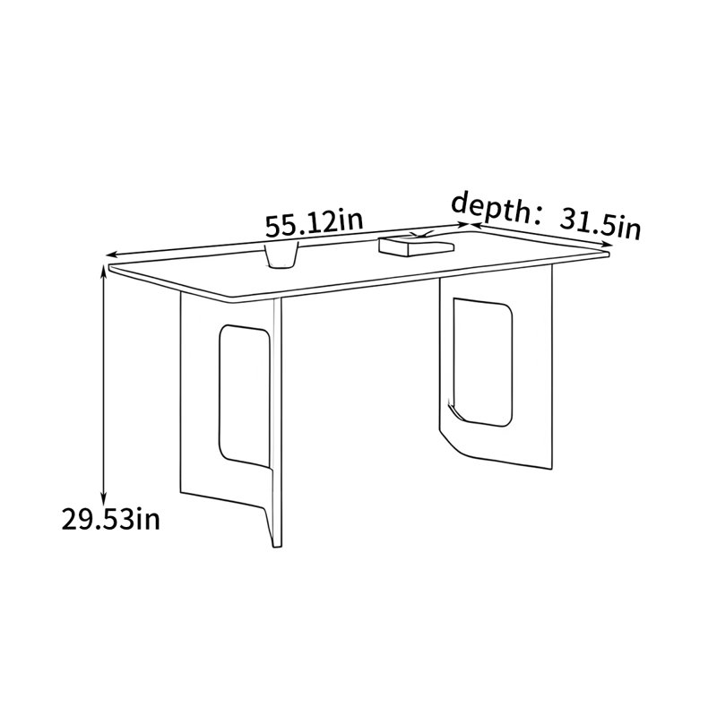 Linehan, 29.53"H x 55.12"L x 31.5"W