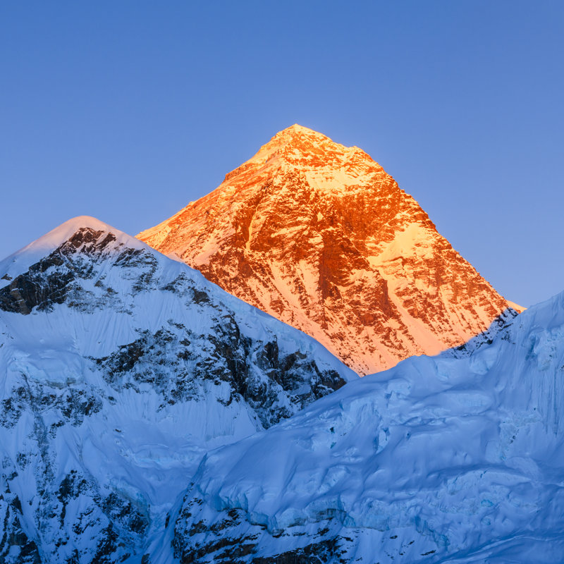 Mount Everest - Wrapped Canvas Print, 122cm H x 122cm W x 3.8cm D