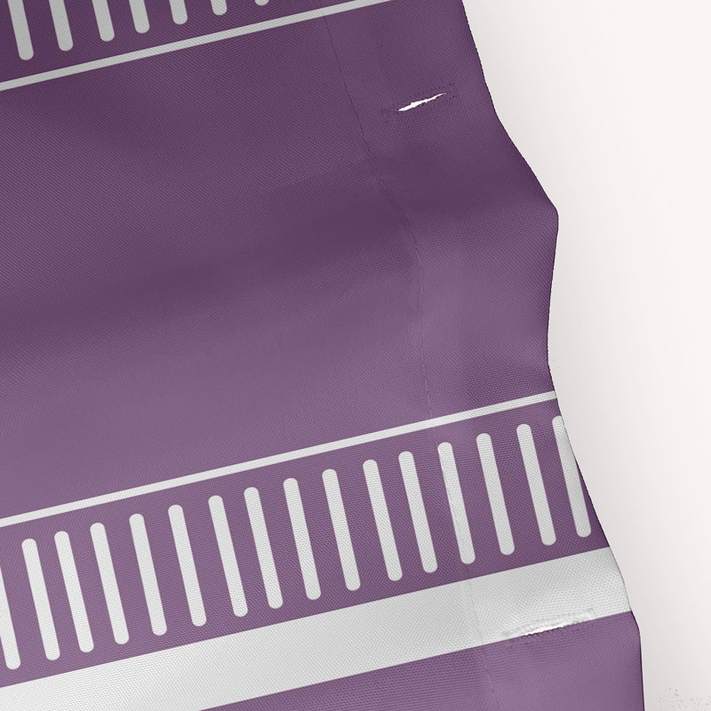 Rideau de douche simple Altrice, Mauve