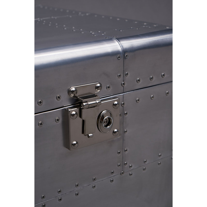 Elias Metal Trunk Coffee Table
