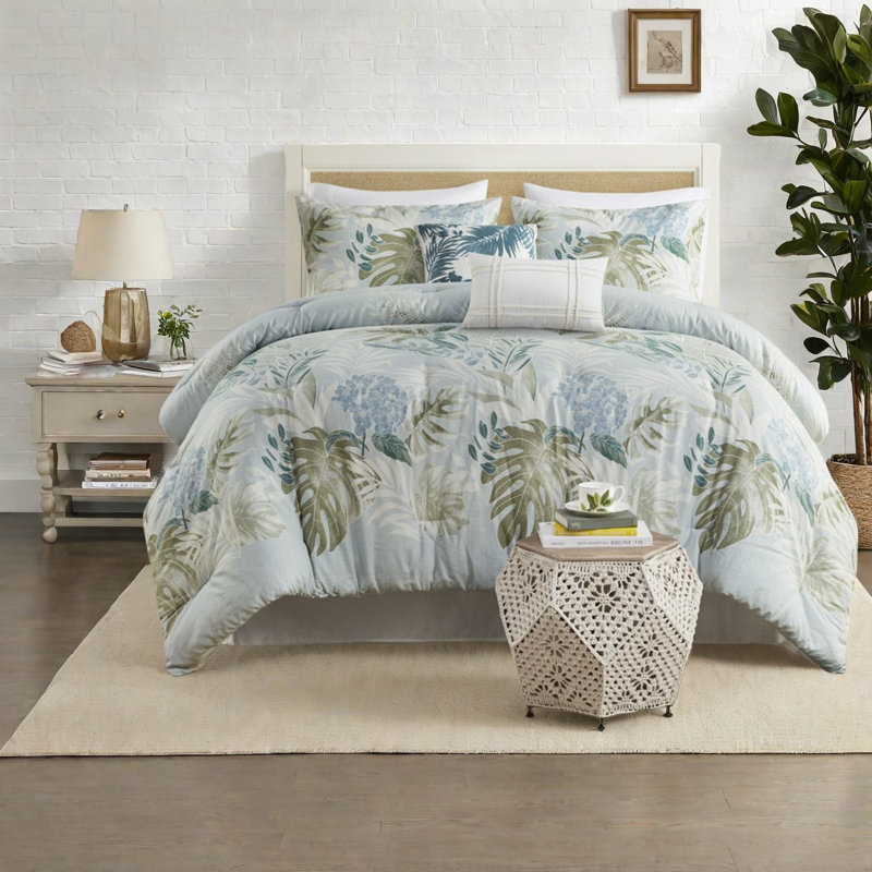 Ensembles de literie surdimensionnés en coton, style grand bord de mer pour la maison
