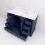 Meuble-lavabo simple 48 po de largeur x 22 po de profondeur, comptoir en marbre de Carrare-1230730227
