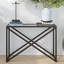 Calix Glass Top Console Table-50309257-99930468