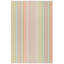 Ana Ticking Aqua Machine Washable Rug-1108195631
