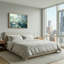 Art mural sur toile vert-1019631345