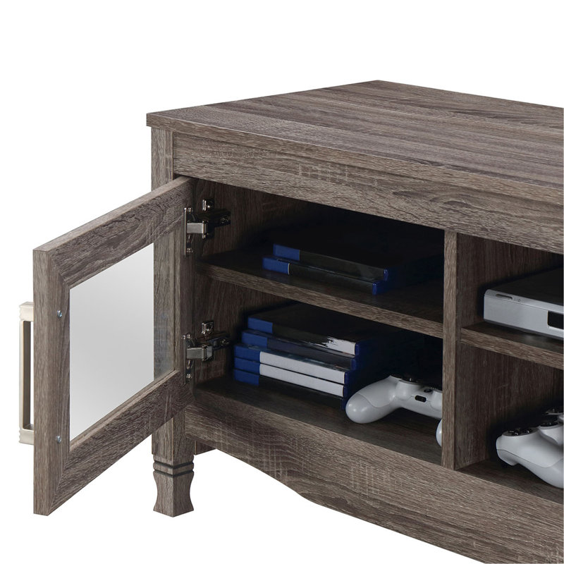 Meuble télé gris en bois flotté