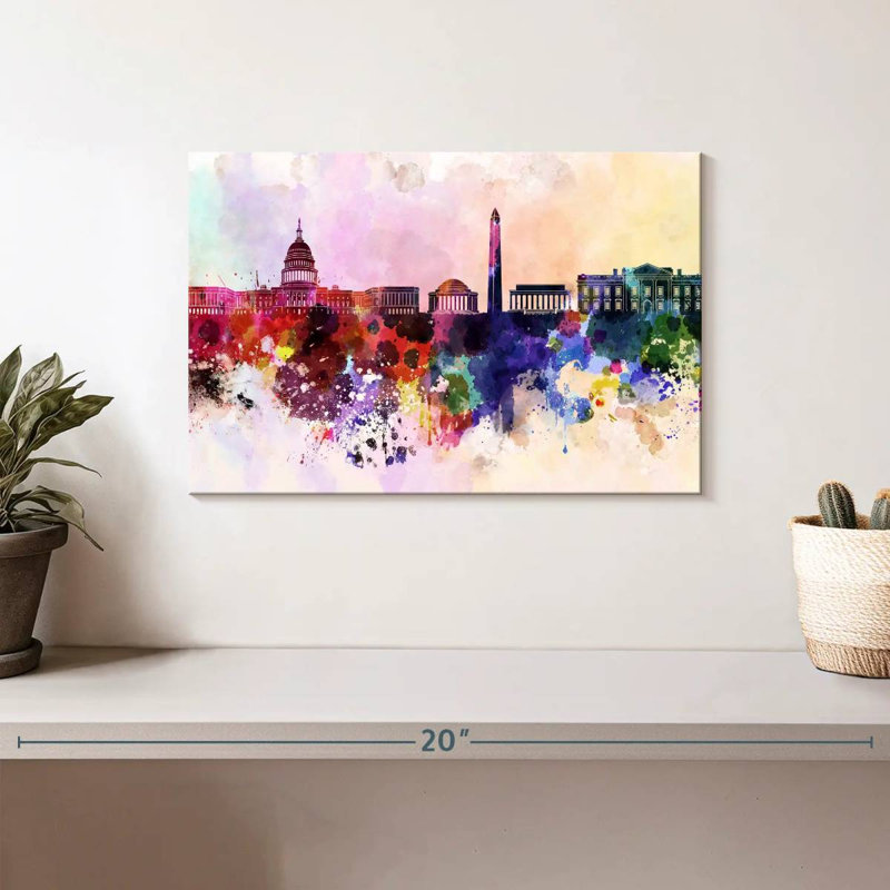 Couleurs Sirci de Washington, H 8 po x l 12 po