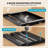  2pcs Pull-out Spice Rack, Double-layer, Acrylic, Cabinet Spice Storage, Height-adjustable Kitchen Seasoning Rack, Easy Installation