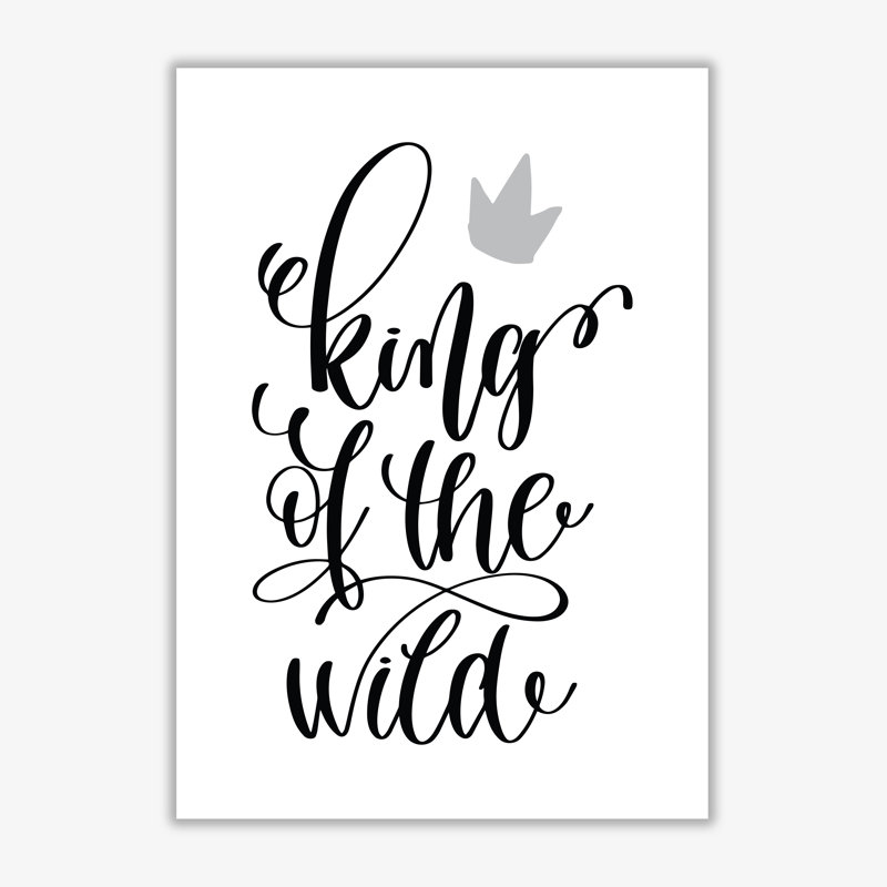 King Of The Wild - Print, No Frame, 30 cm H x 21 cm W x 1 cm D