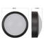 Biridiana Black 22cm H Integrated LED Outdoor Flush Mount