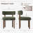 Upholstered Solid Wood Dining Chair Side Chair-1666292710