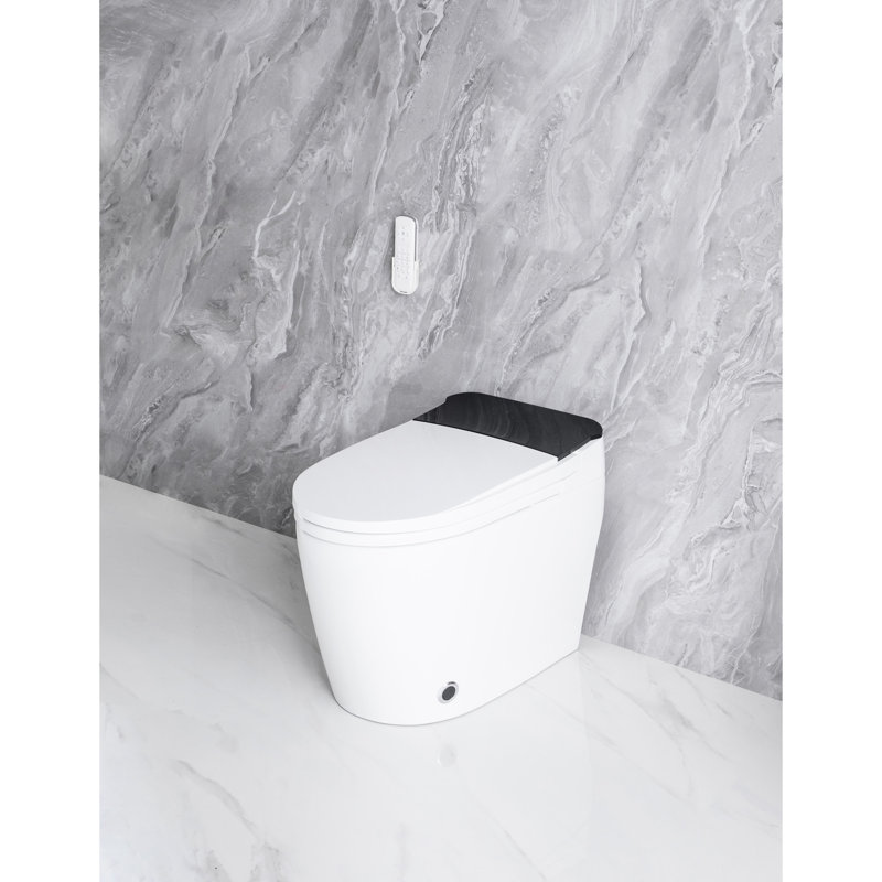 Intelligent Toilet With Auto Operations, Dryer, Night , Temperature Control - Bathroom Convenience Element
