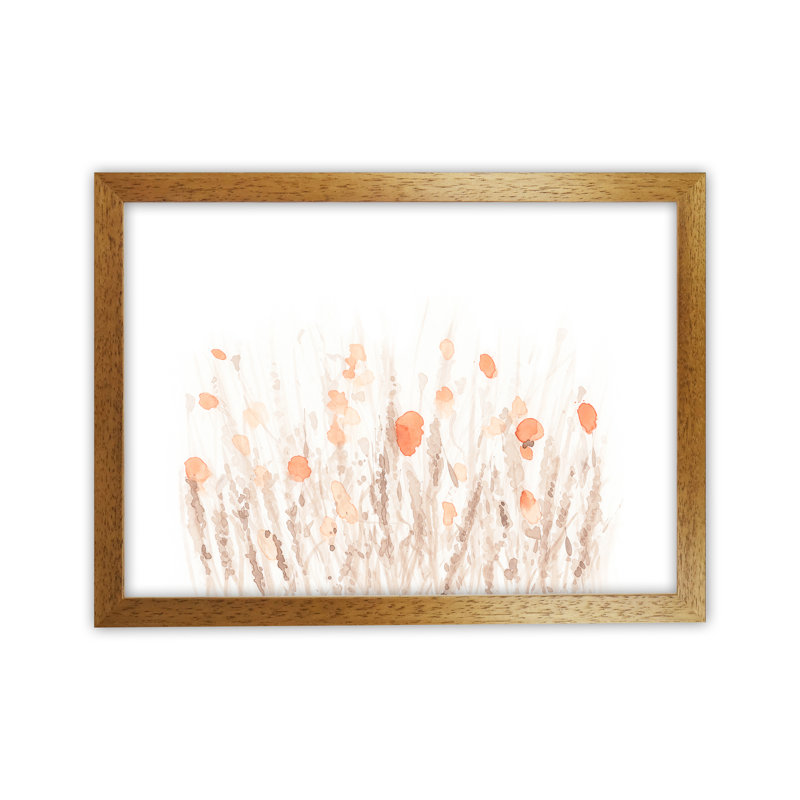 Botanicals I - Print, Brown Framed, 46cm H x 63cm W x 3cm D