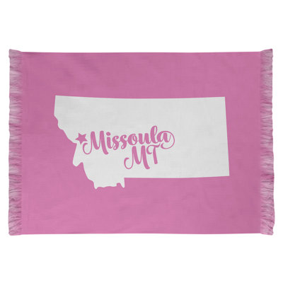 Tapis de zone rose missoula montana