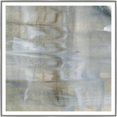 'Neutral Abstracts' Framed Print