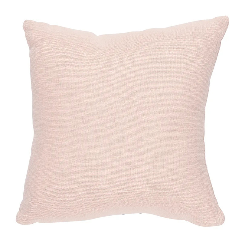 Ashoka Square Throw Pillow, 18" x 18", Citron/Blue