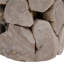 Briar 18-Inch Round Bleached Teak Root Block Style End Table