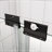 Bypass Shower Door, Sliding Door, With 1/4" Tempered Glass 50-54"X70"-109553976