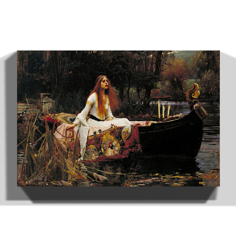 John William Waterhouse - Wrapped Canvas Painting, 70cm H x 100cm W