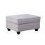 Canapé modulaire réversible en lin 125 po gris 7 pièces 125 po avec porte-gobelet, pièces modulaires, 6 coussins décoratifs inclus, siège de 17,75 po de hauteur, profondeur de 23 po, accoudoir de 24,25 po, pied en plastique brun de 3,25 po, dossier rembourré en mousse de 18 po