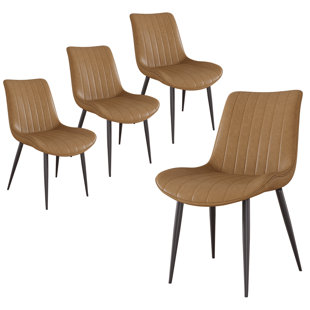 Chaise de salle à manger rembourrée Wave