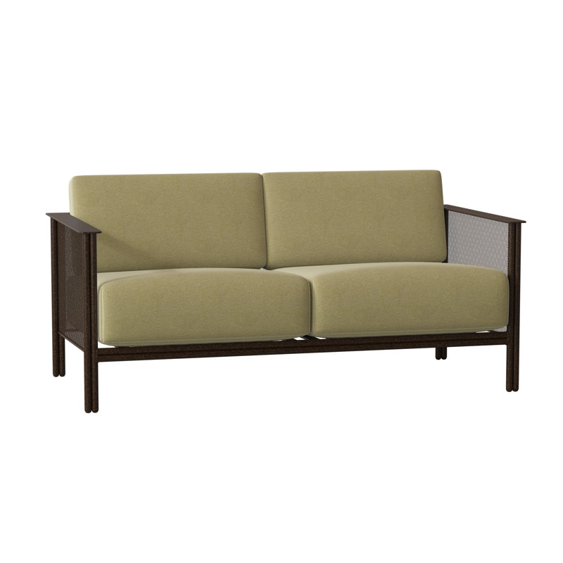 Causeuse Jax, Toile spa Sunbrella®, Brun châtaigne
