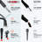 5 Core Karaoke Microphone Dynamic Vocal Cardioid Unidirectional Mic w ON/ OFF Switch XLR Cord, Clip