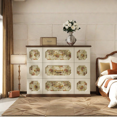 Commode décorative française rétro