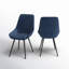 Veronica 18.5'' H Velvet Upholstered Side Chair-2033957410