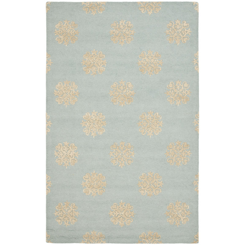 Tapis en laine touffeté à la main Candelo, Rectangle de 2 pi x 3 pi