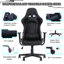 Fauteuil inclinable et ergonomique inclinable en similicuir