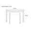 Console brune de style chinois classique