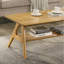Ensemble de 3 tables basses, tables basses et 2 tables de bout Arona, finition chêne naturel-129462510