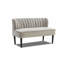Georgio 2 Seater Velvet Loveseat-1526230636