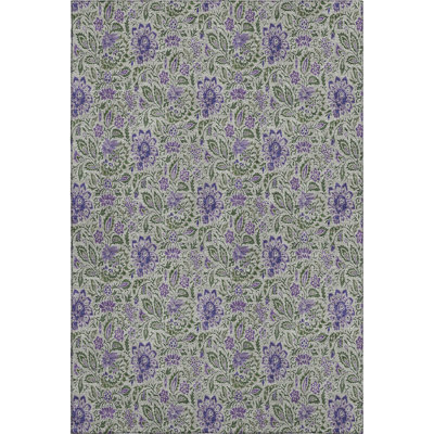Premium Machine Washable Suellen Olive Rug