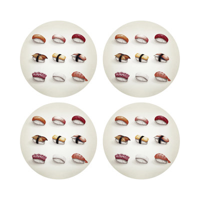 Sushi Town Pebble 16" Vinyl Placemat